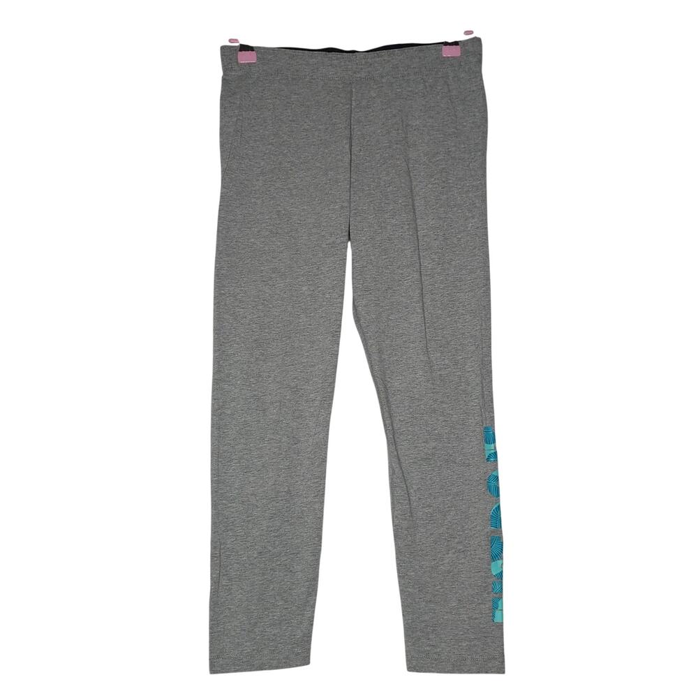 Nike Womens Gray Just Do It Leggings Size S